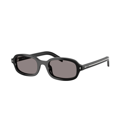Lunettes de soleil Prada PR D06S 16K03D Black Grey ovales