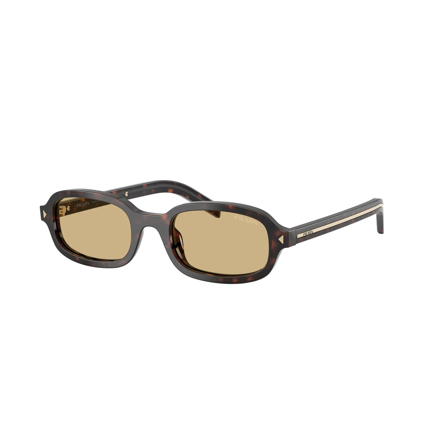 Occhiali da sole Prada PR D06S 17N70R Root Tartarugato Brown ovali