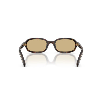 Occhiali da sole Prada PR D06S 17N70R Root Tartarugato Brown ovali