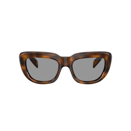 Lunettes de soleil Prada PR D07S 20D07S Juniper Tartaruga Grey rectangulaires