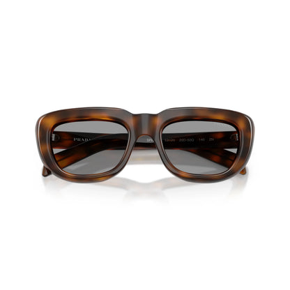 Lunettes de soleil Prada PR D07S 20D07S Juniper Tartaruga Grey rectangulaires
