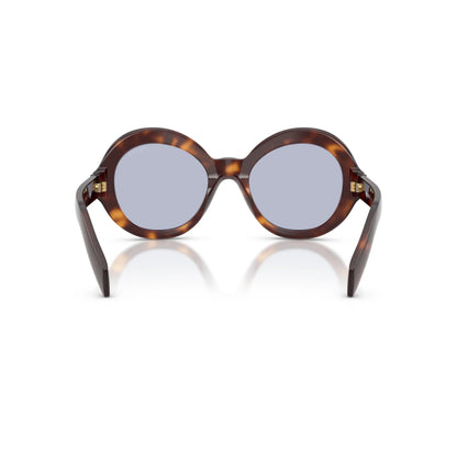 Occhiali da sole Prada PR D08SU 15W30X Tartarugato Classico Ultraviolet rotondi