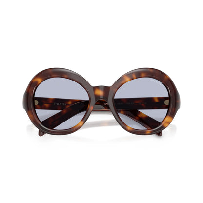 Occhiali da sole Prada PR D08SU 15W30X Tartarugato Classico Ultraviolet rotondi