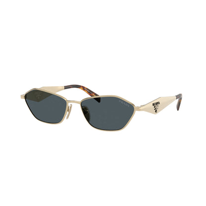 Occhiali da sole Prada PR D50S ZVN70B Oro Pallido Grey squadrati