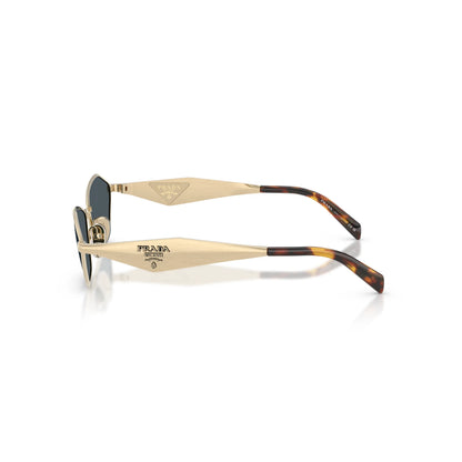 Occhiali da sole Prada PR D50S ZVN70B Oro Pallido Grey squadrati