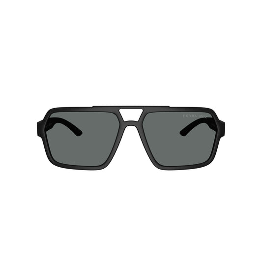 Lunettes de soleil Prada Linea Rossa PS A06S DG002G Black pilot