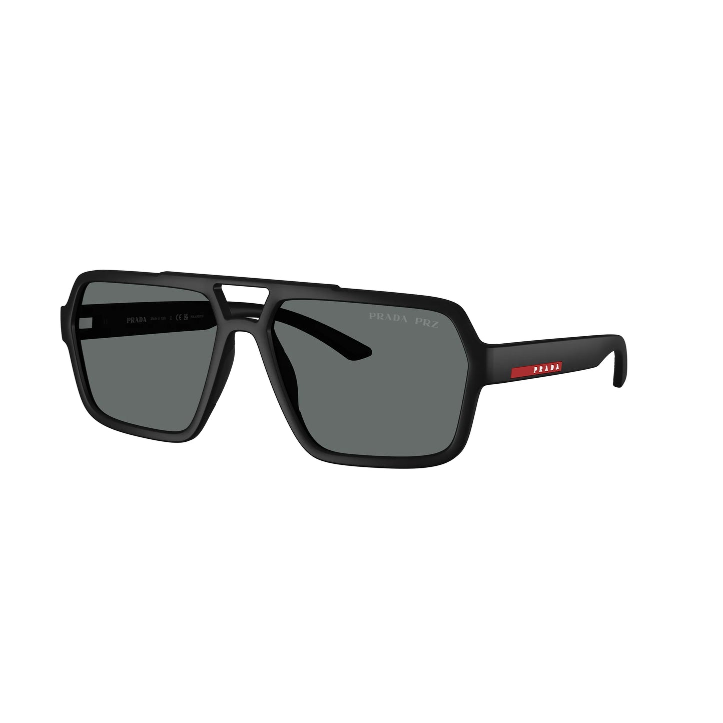 Occhiali da sole Prada Linea Rossa PS A06S DG002G Black pilot