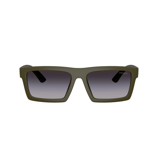 Lunettes de soleil Prada Linea Rossa PS A07S 15X09U Vert Mat