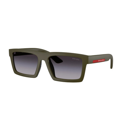Lunettes de soleil Prada Linea Rossa PS A07S 15X09U Vert Mat