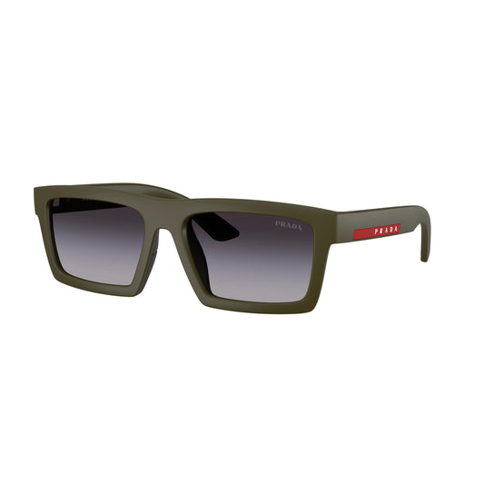 Lunettes de soleil Prada Linea Rossa PS A07S 15X09U Vert Mat