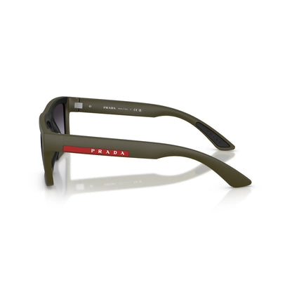Lunettes de soleil Prada Linea Rossa PS A07S 15X09U Vert Mat