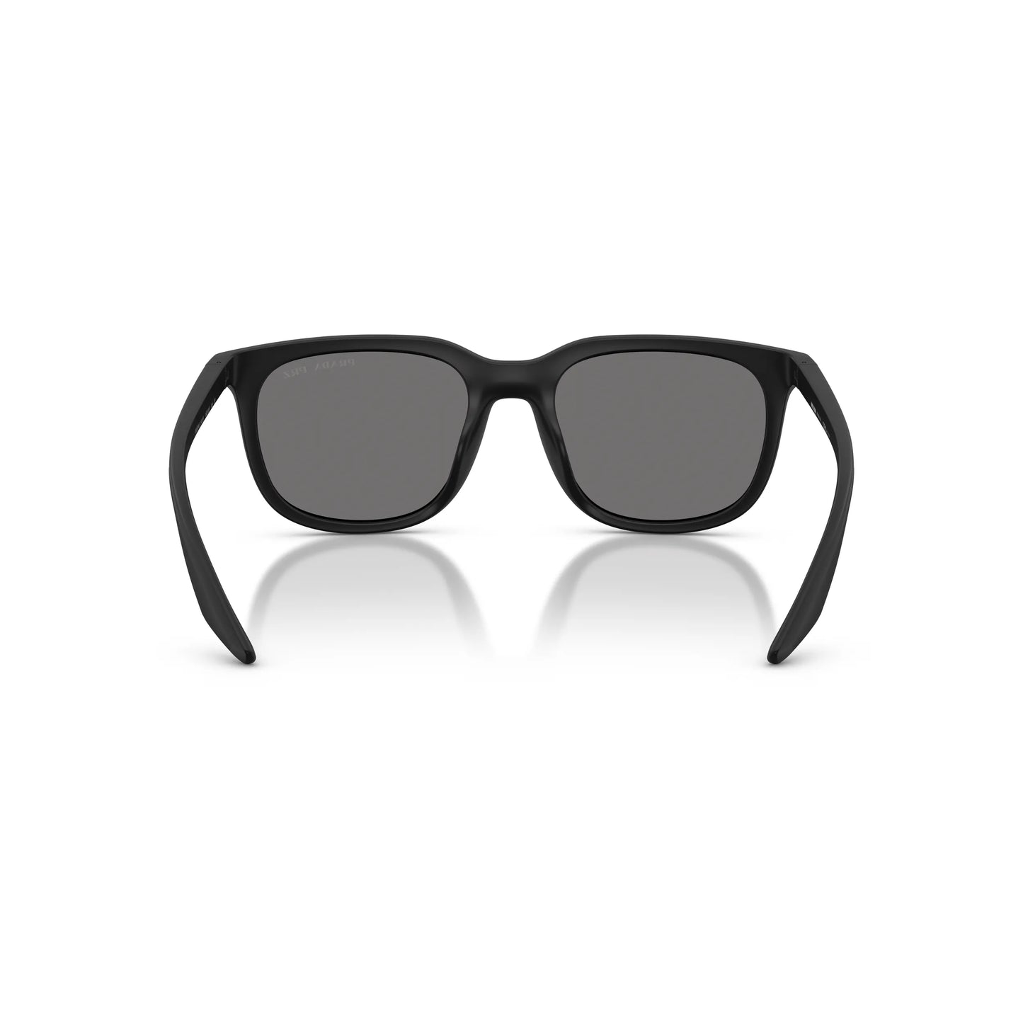 Occhiale da sole Prada Linea Rossa PS B09SU 1BO02G Nero opaco polarized rettangolare