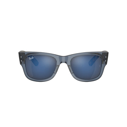 Occhiale da sole Ray-Ban Mega Wayfarer RB0840S 6638O4 Blu