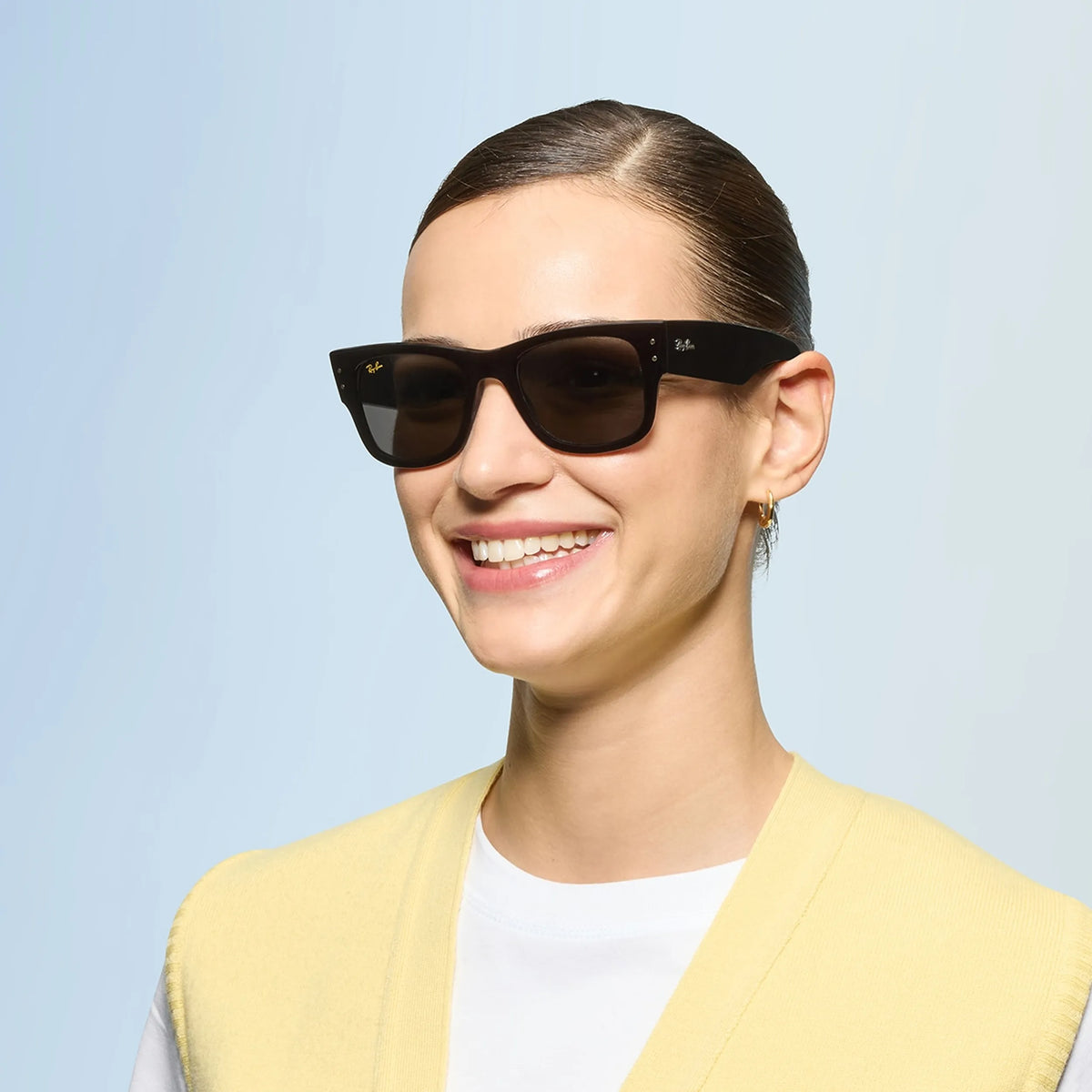 Lunettes de soleil Ray-Ban Mega Wayfarer RB0840S 6826J5 Ultra Black