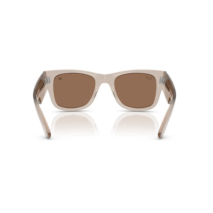 Lunettes de soleil Ray-Ban Star Wars Mega Wayfarer RB0840S 68701A Marron clair transparent