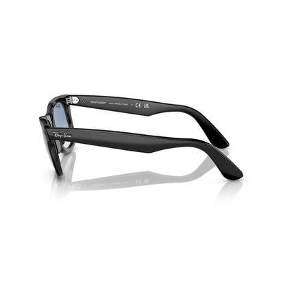Lunettes de soleil Wayfarer RB2140F 901/3F Noir/Bleu