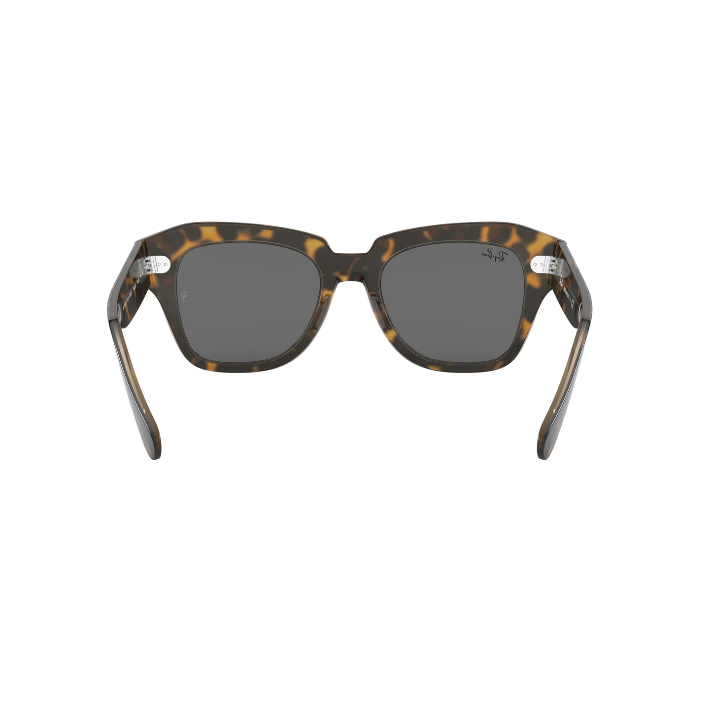 Lunettes de soleil Ray-Ban State street RB2186 1292B1 Havane sur marron transparent