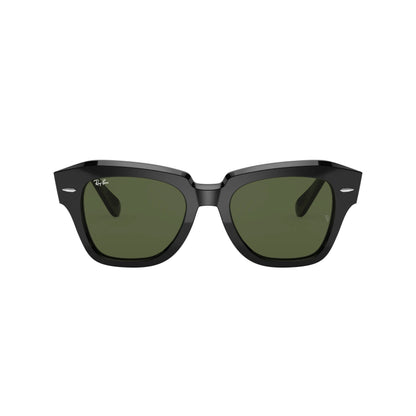 Occhiali da sole Ray-Ban State Street RB2186 901/31 G-15 Green