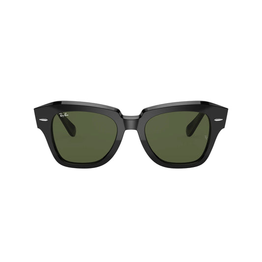 Lunettes de soleil Ray-Ban State Street RB2186 901/31 G-15 Vert
