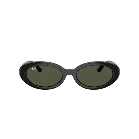 Lunettes de soleil Ray-Ban RB2223 901/31 Black Green ovales