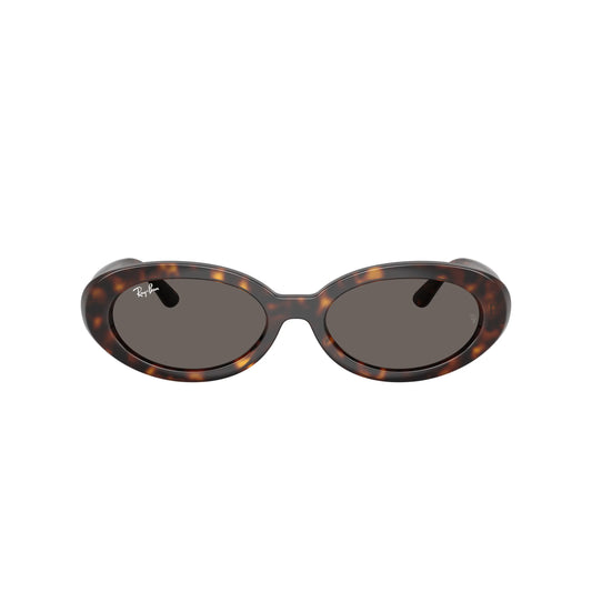 Lunettes de soleil Ray-Ban RB2223 902/B1 Havana Grey ovales