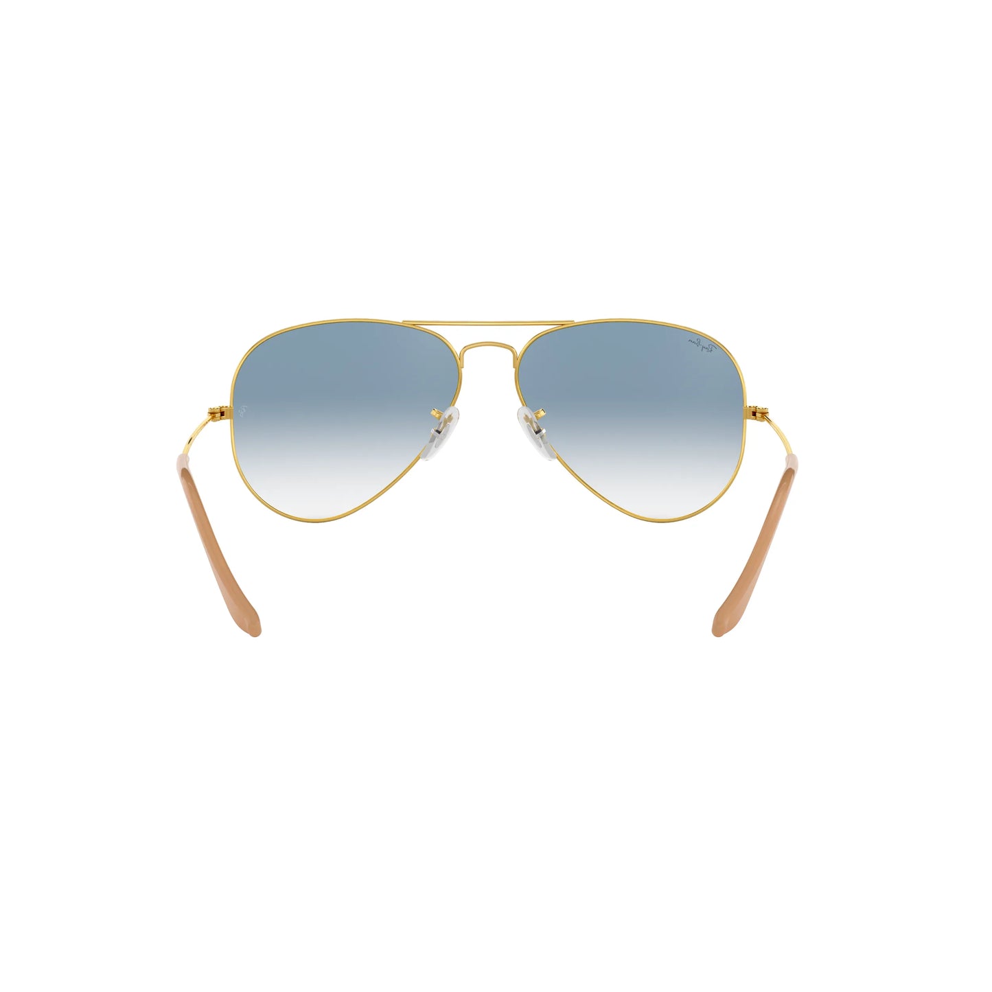 Occhiali da sole Ray-Ban Aviator Large Metal RB3025 001/3F Gold-Light Blue