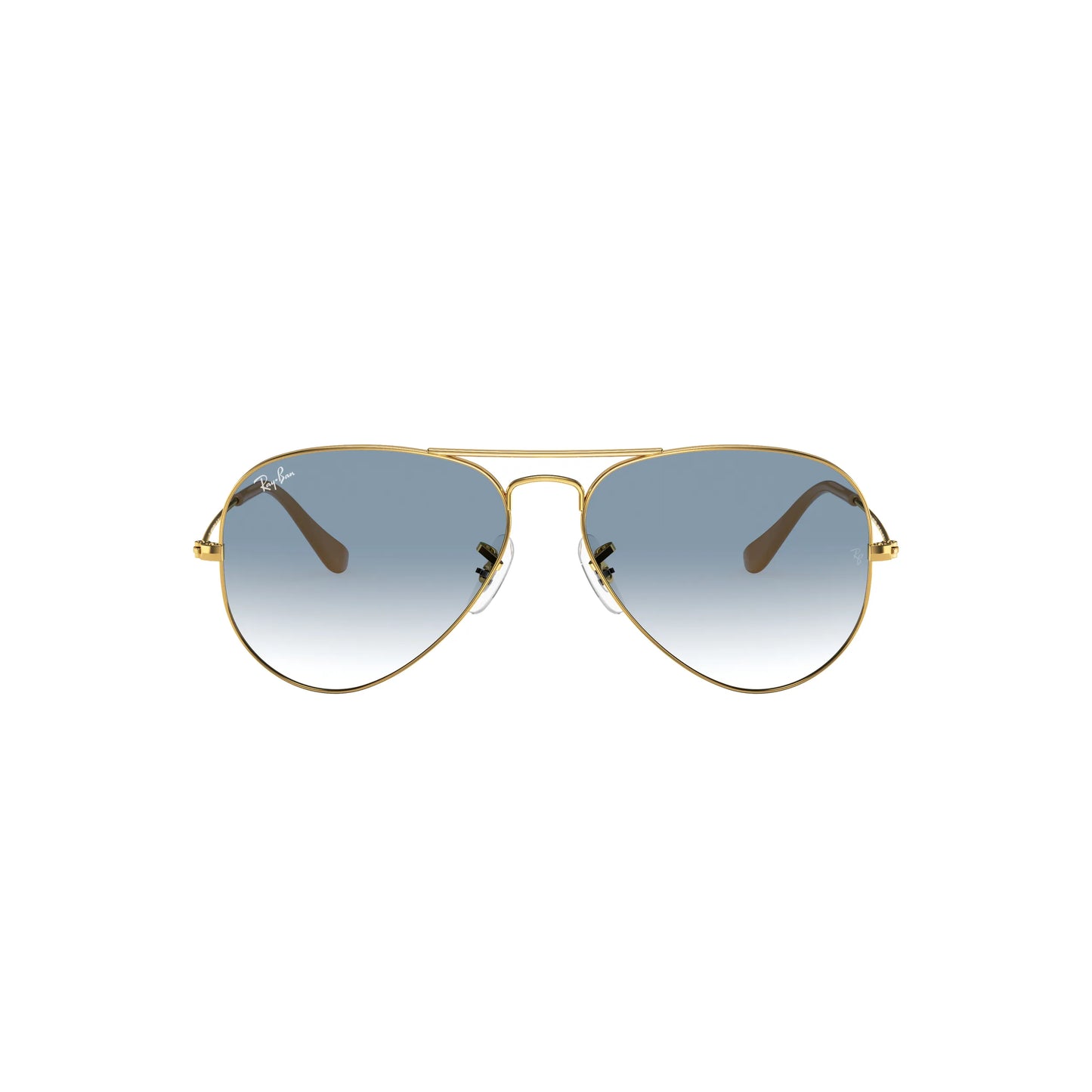 Occhiali da sole Ray-Ban Aviator Large Metal RB3025 001/3F Gold-Light Blue