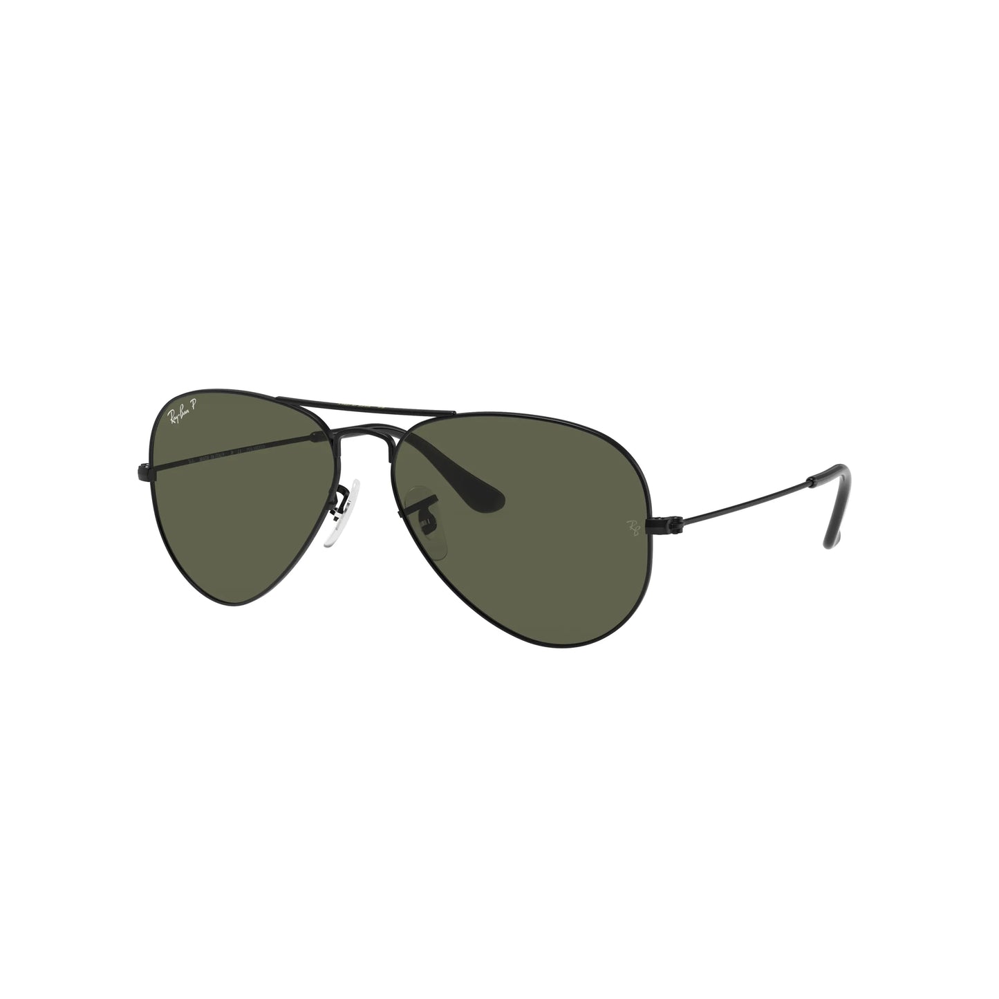 Occhiali da sole Ray-Ban Aviator Large Metal RB3025 002/58 Black Polarized