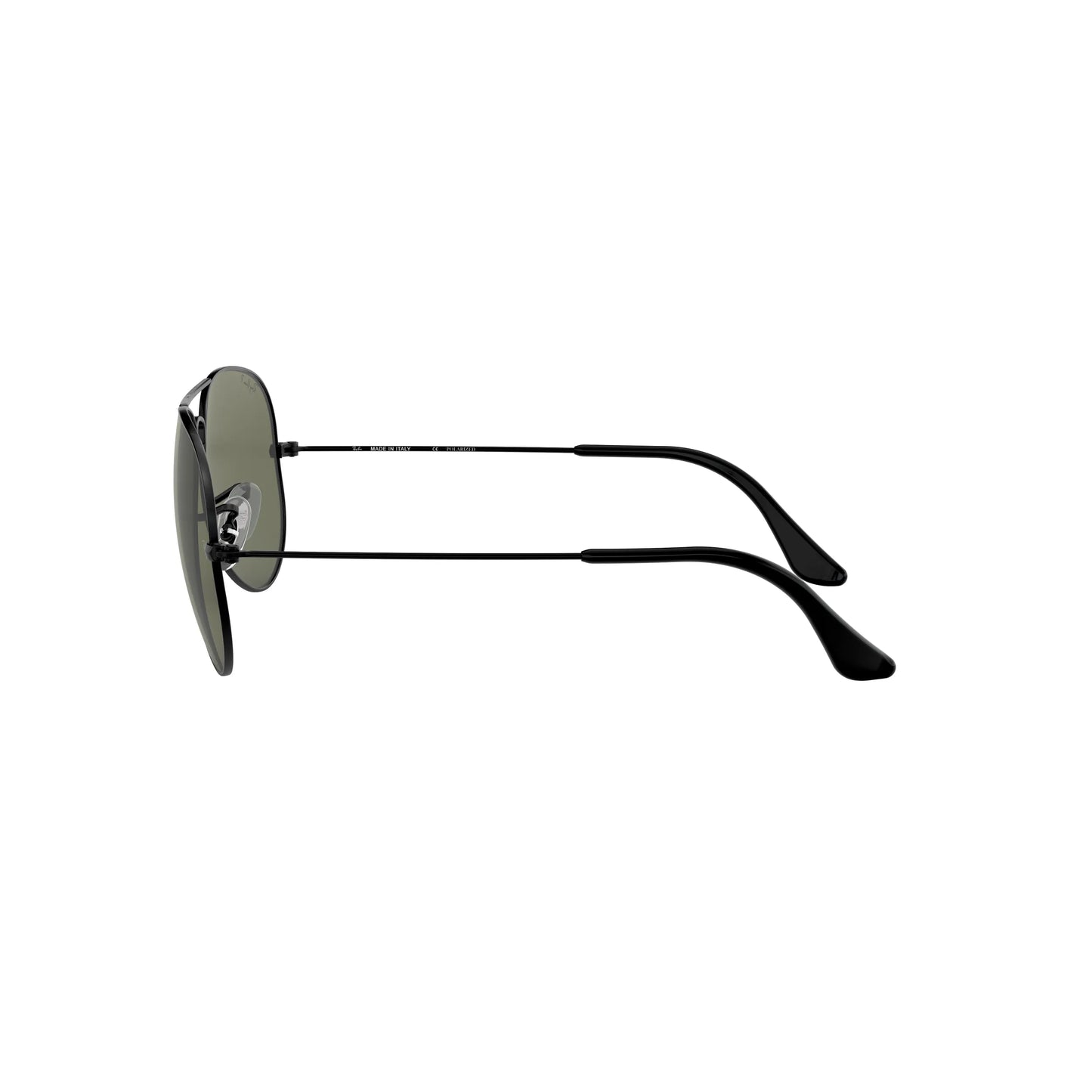 Occhiali da sole Ray-Ban Aviator Large Metal RB3025 002/58 Black Polarized