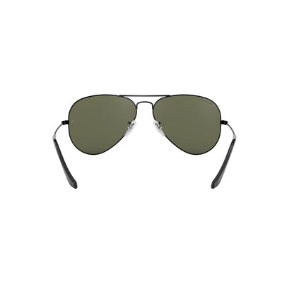 Occhiali da sole Ray-Ban Aviator Large Metal RB3025 002/58 Black Polarized