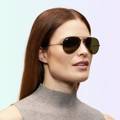 Lunettes de soleil Ray-Ban Aviator large metal RB3025 L2823 Black