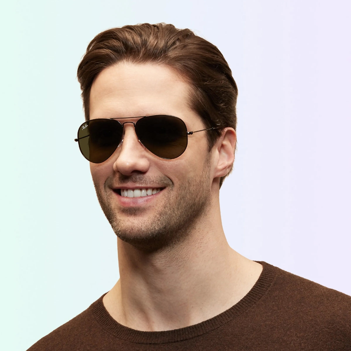 Lunettes de soleil Ray-Ban Aviator large metal RB3025 L2823 Black