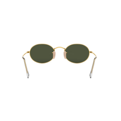 Lunettes de soleil Ray-Ban Oval RB3547 001/31 Or artiste G-15
