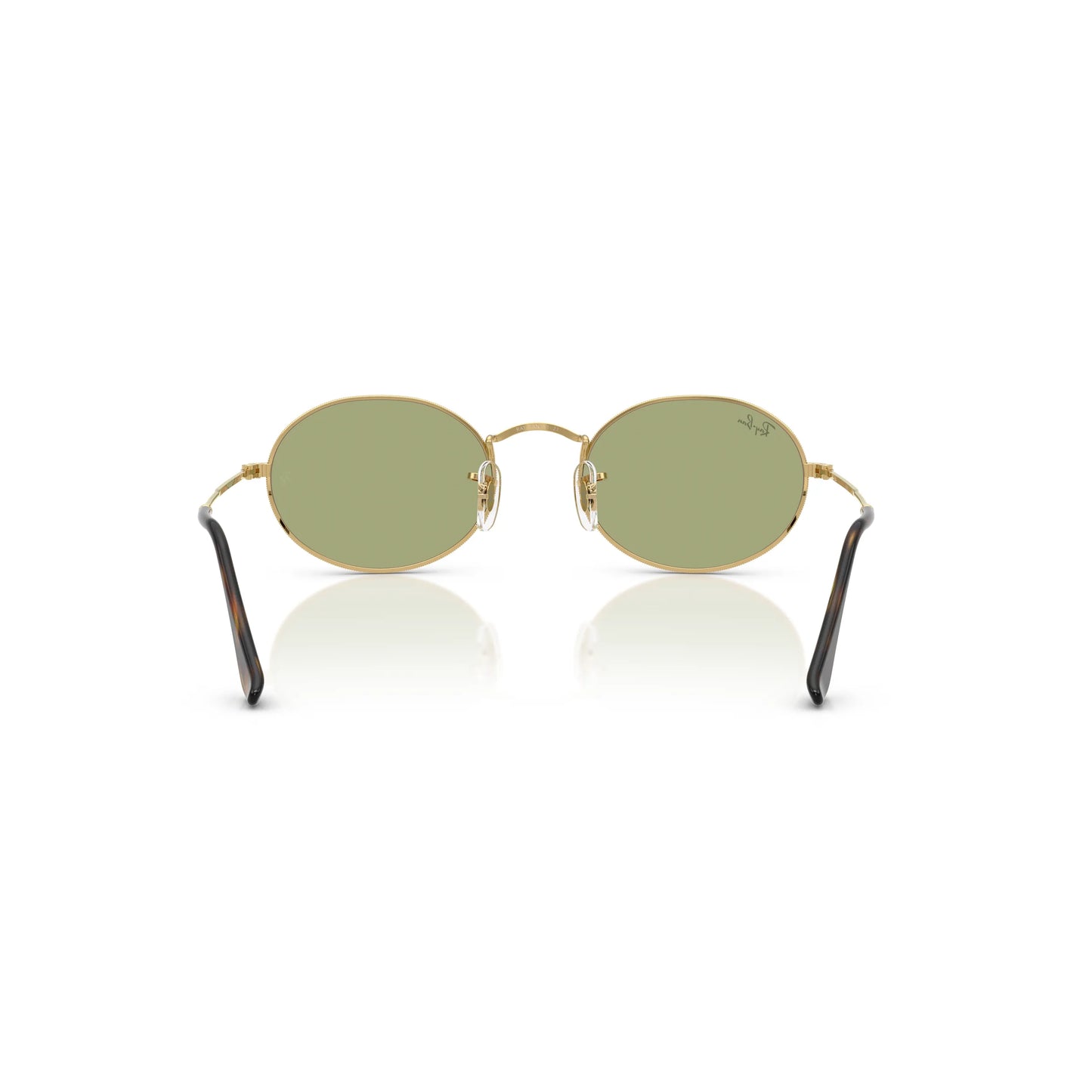 Occhiale da sole Ray-Ban Oval RB3547 001/4E Oro/Battle Green