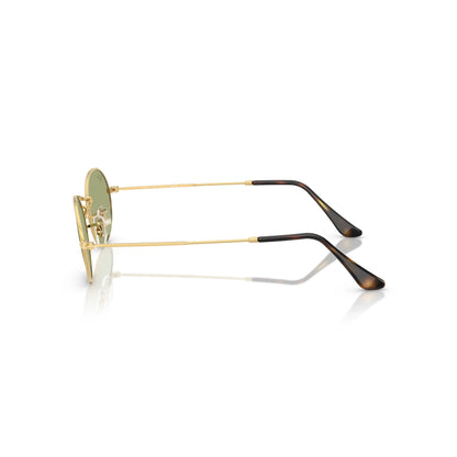 Occhiale da sole Ray-Ban Oval RB3547 001/4E Oro/Battle Green