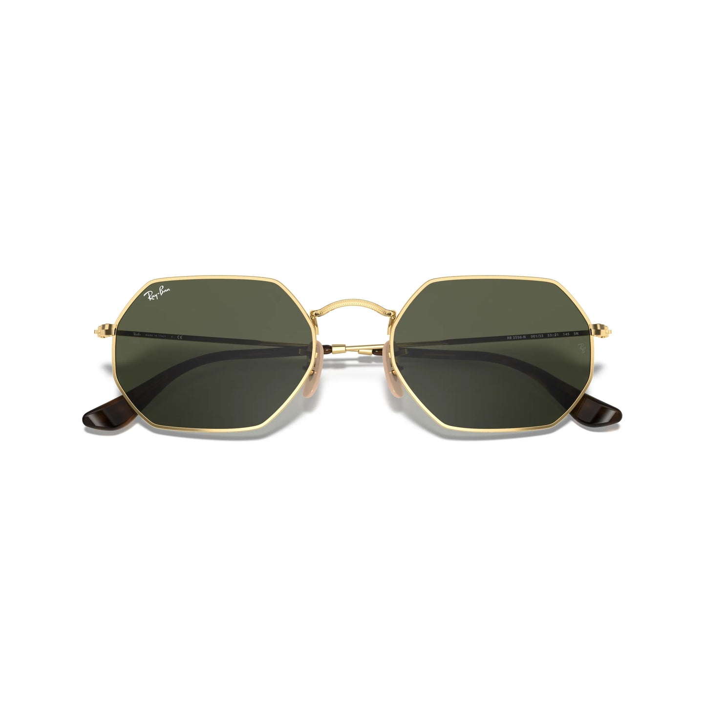 Occhiali da sole Ray-Ban Octagonal RB3556N 001 Gold
