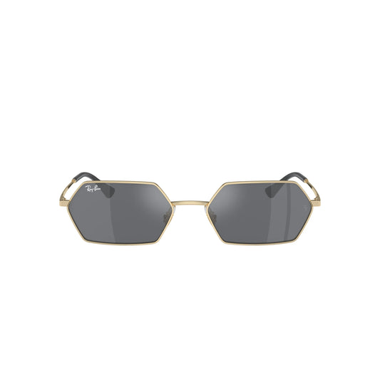 Lunettes de soleil Ray-Ban Yevi RB3728 92136V Or Gris foncé