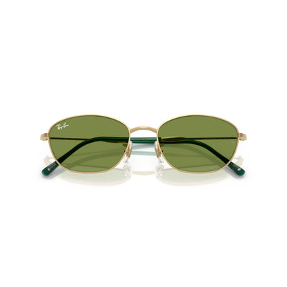 Occhiale da sole Ray-Ban RB3749 001/4E Oro/Verde