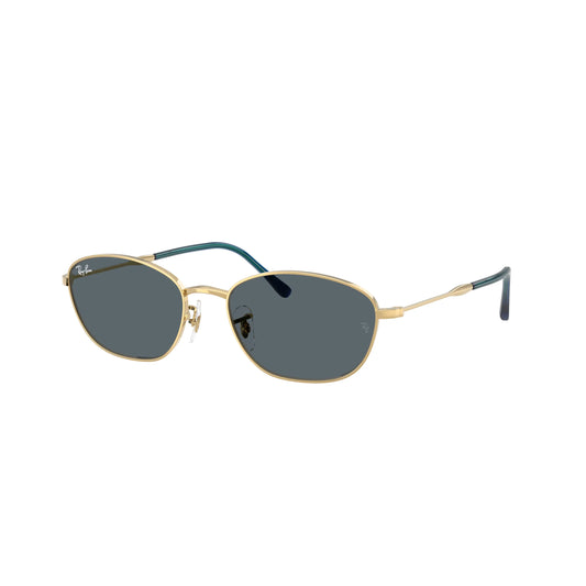 Occhiale da sole Ray-Ban RB3749 9278R5 Oro/Blu