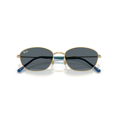 Occhiale da sole Ray-Ban RB3749 9278R5 Oro/Blu