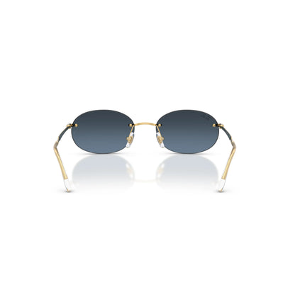 Occhiale da sole Ray-Ban RB3767 001/4C Gold/Blue Gradient