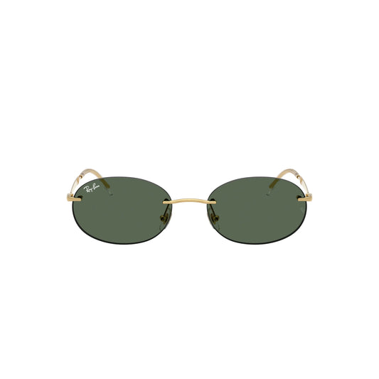 Lunettes de soleil Ray-Ban RB3767 001/71 Or arista- vert