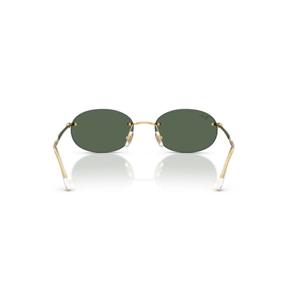 Lunettes de soleil Ray-Ban RB3767 001/71 Or arista- vert