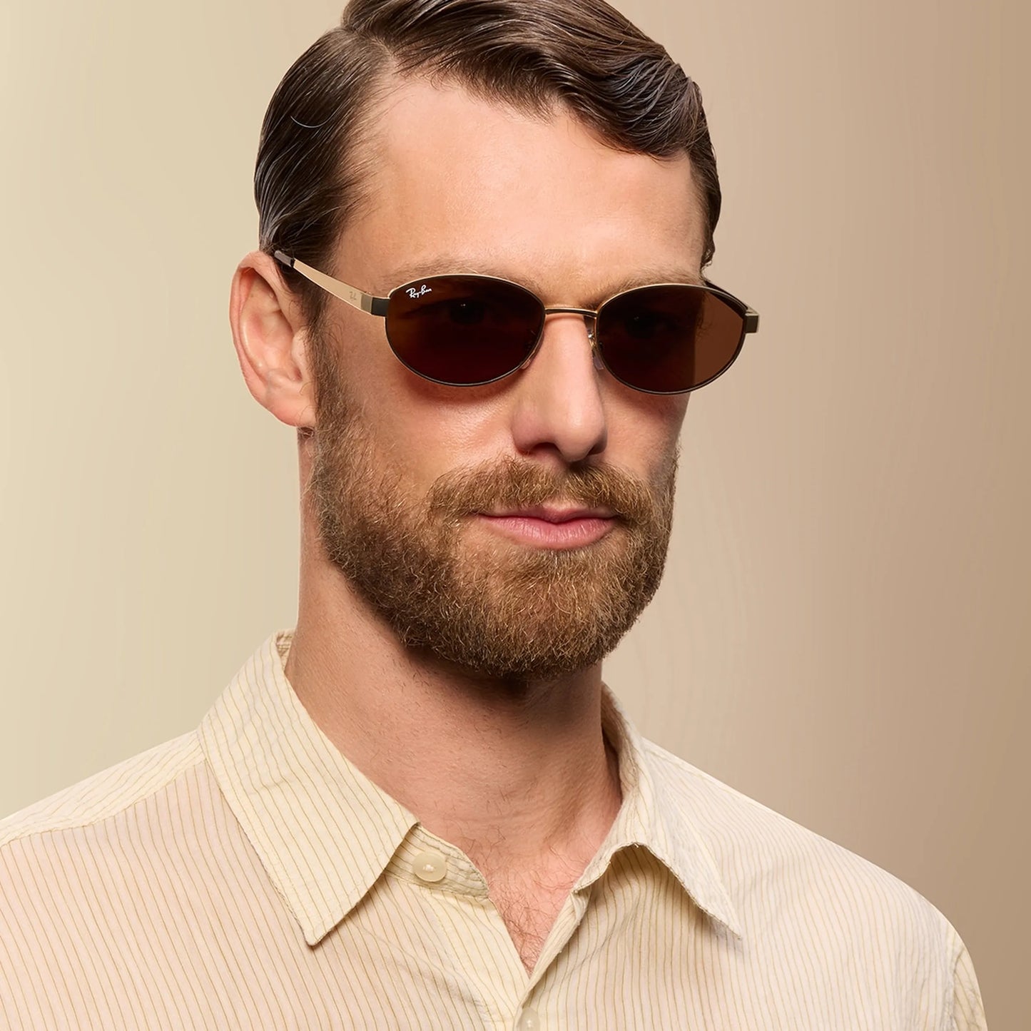 Occhiale da sole Ray-Ban RB3774D 001/73 Oro artista