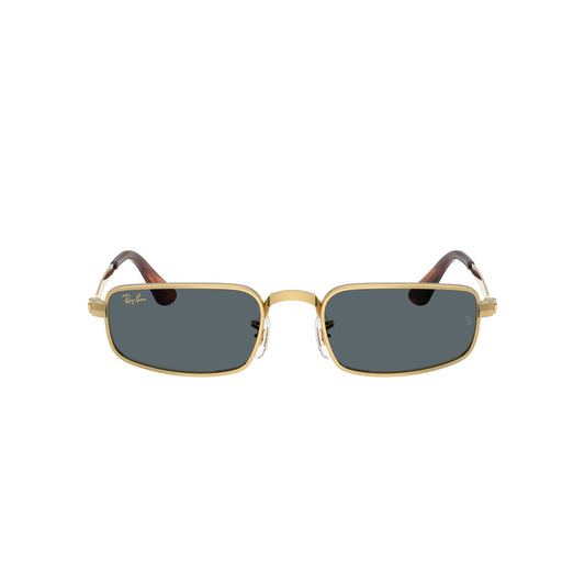 Lunettes de soleil Ray-Ban A$AP Rocky RB3927 001/R5 Gold Blue rectangulaires
