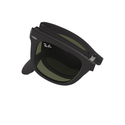 Occhiali da sole Ray-Ban Folding Wayfarer RB4105 601S Black G-15 pieghevoli