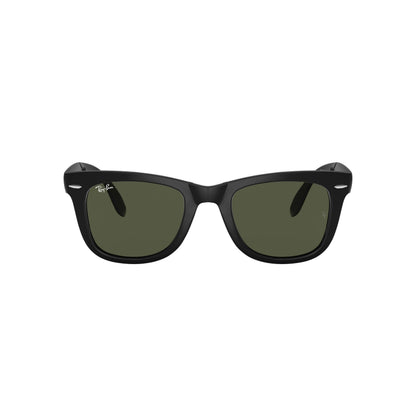 Occhiali da sole Ray-Ban Folding Wayfarer RB4105 601S Black G-15 pieghevoli