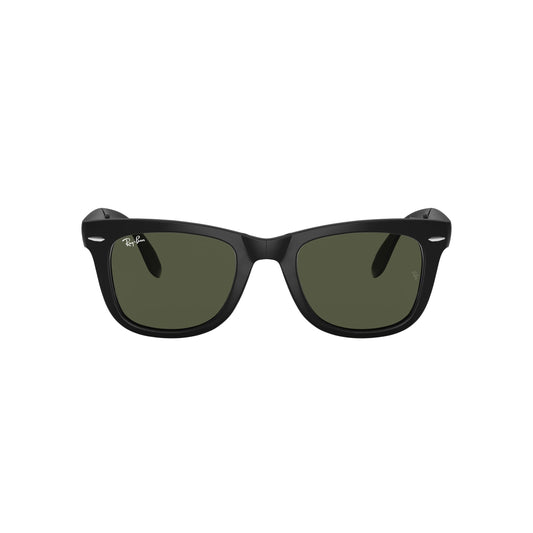 Lunettes de soleil pliables Ray-Ban Folding Wayfarer RB4105 601S noires G-15