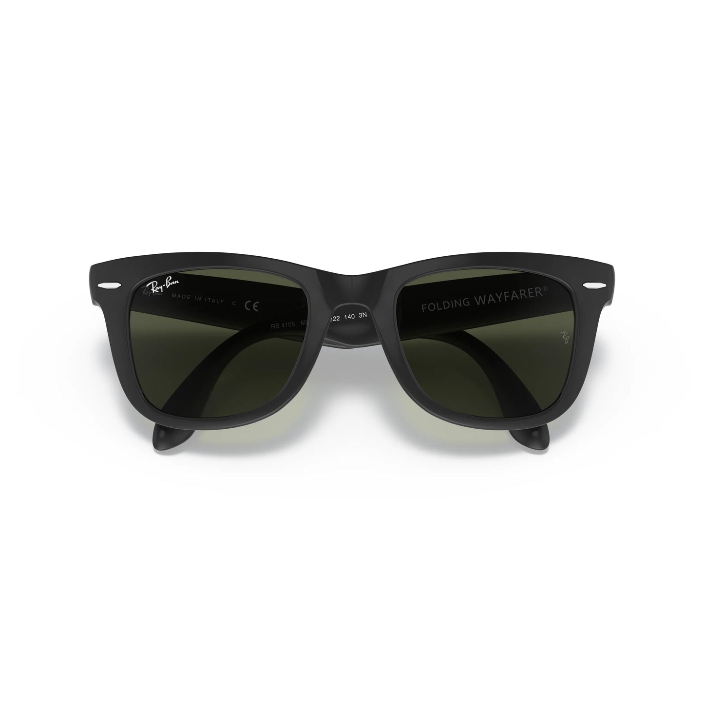 Occhiali da sole Ray-Ban Folding Wayfarer RB4105 601S Black G-15 pieghevoli