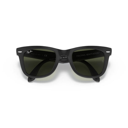 Occhiali da sole Ray-Ban Folding Wayfarer RB4105 601S Black G-15 pieghevoli